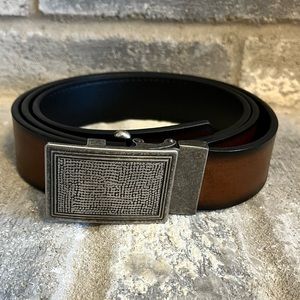 Men’s Brown 100% Genuine Leather Belt